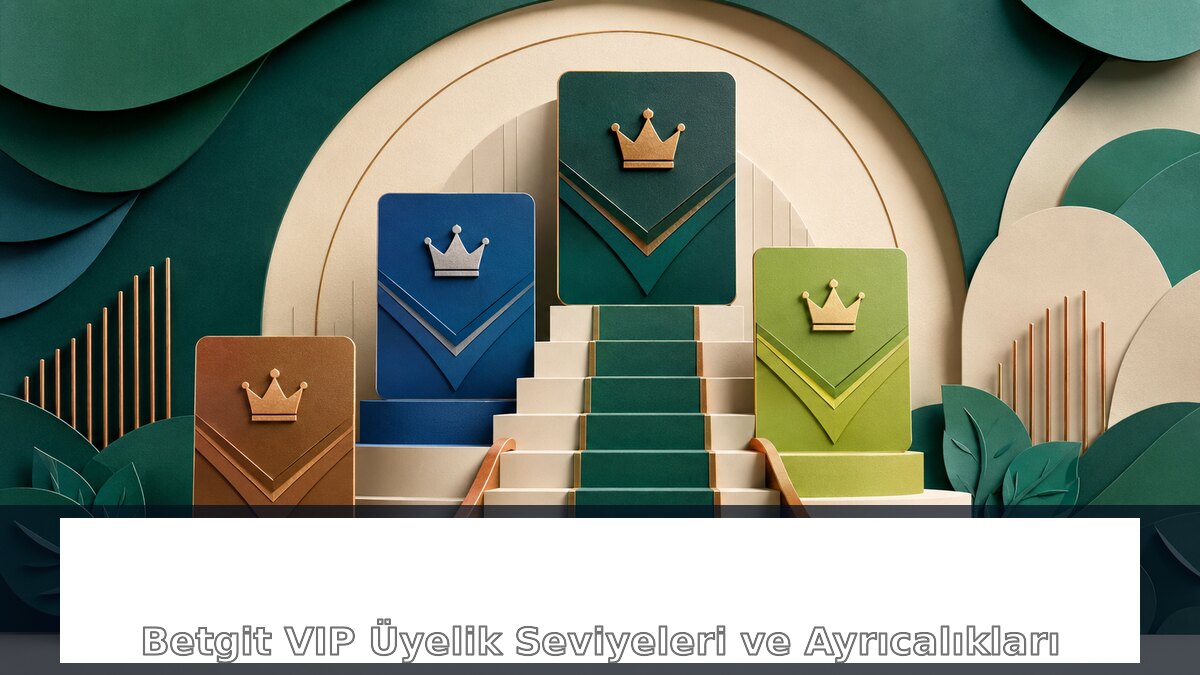 Betgit VIP Üyelik Seviyeleri ve Ayrıcalıkları hakkında Betgit rehber görseli